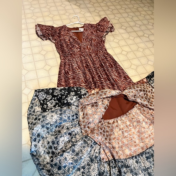 Sachin + Babi Lori Mixed Print Eyelet Maxi Dress, Size 8 - Picture 13 of 13